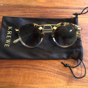 Krewe St. Louis Classic Blonde Tortoise sunglasses